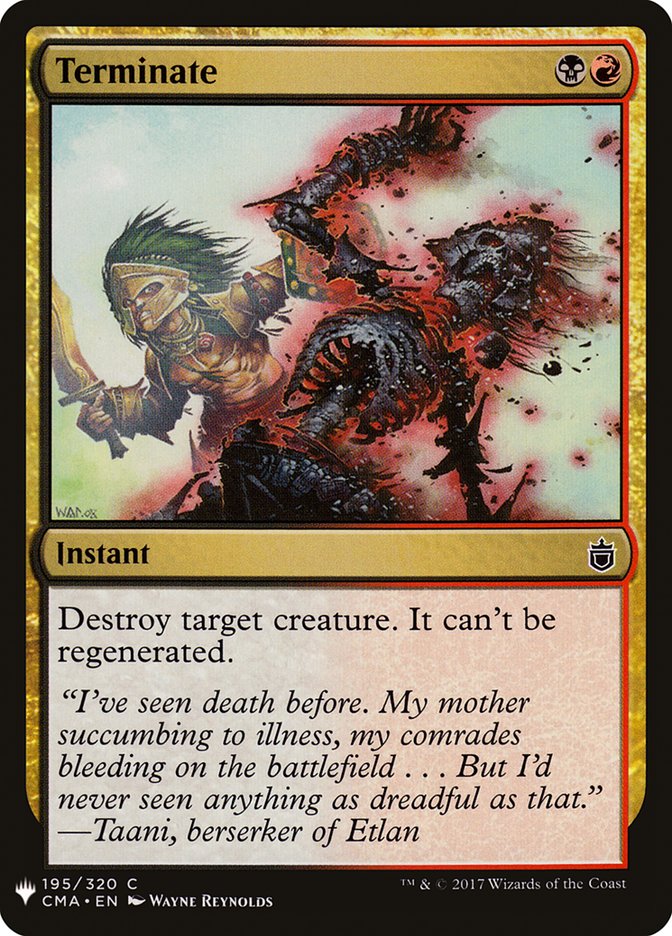 Terminate [Mystery Booster] | Shuffle n Cut Hobbies & Games