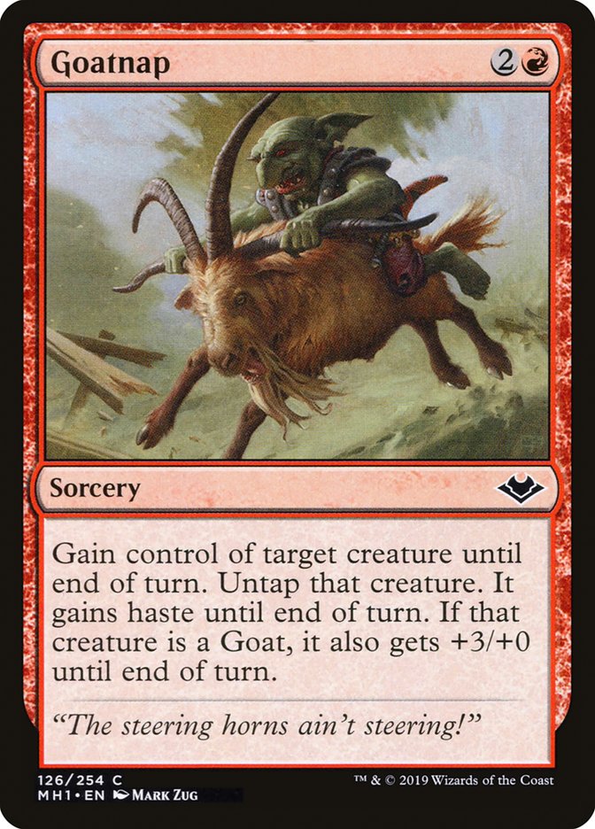 Goatnap [Modern Horizons] | Shuffle n Cut Hobbies & Games