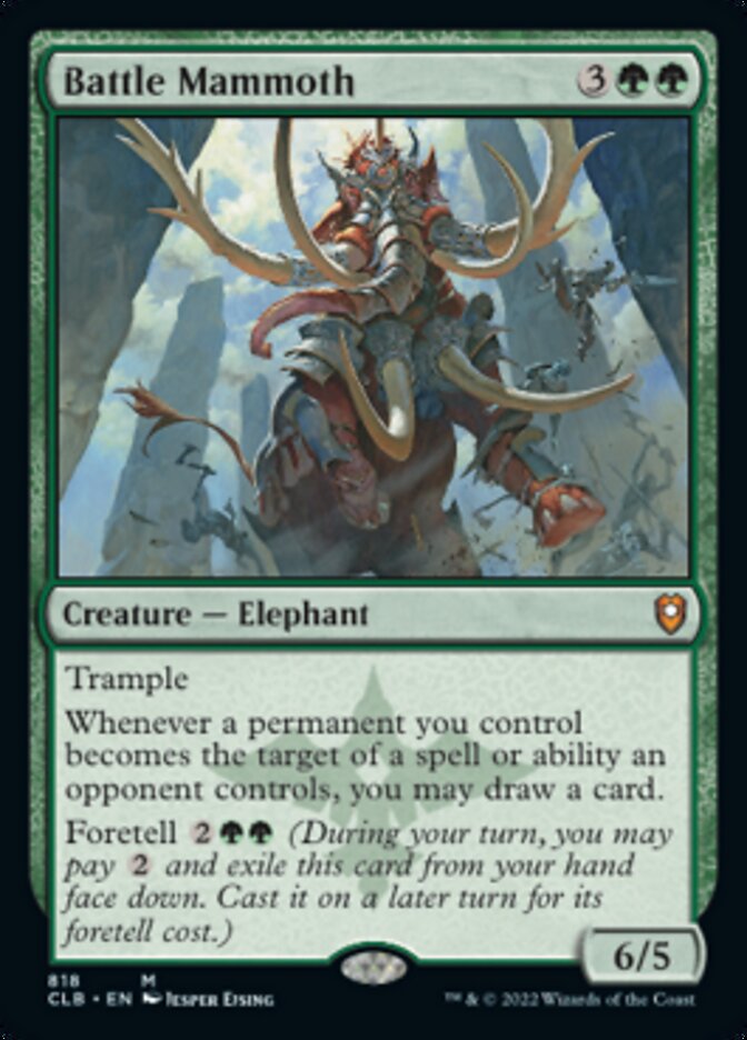 Battle Mammoth [Commander Legends: Battle for Baldur's Gate] | Shuffle n Cut Hobbies & Games