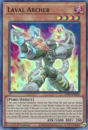 Laval Archer [GFTP-EN002] Ultra rare | Shuffle n Cut Hobbies & Games