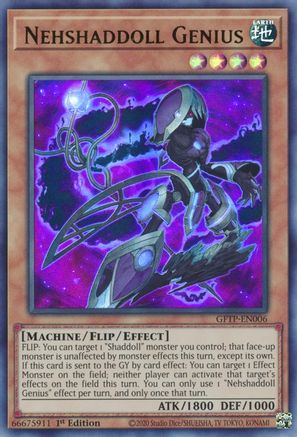 Nehshaddoll Genius [GFTP-EN006] Ultra rare | Shuffle n Cut Hobbies & Games
