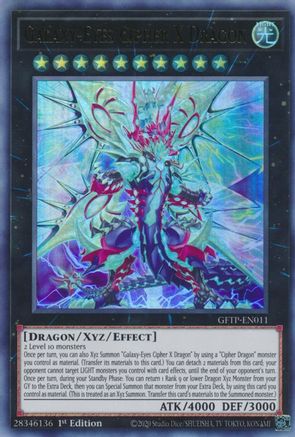 Galaxy-Eyes Cipher X Dragon [GFTP-EN011] Ultra rare | Shuffle n Cut Hobbies & Games