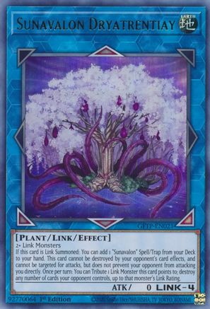 Sunavalon Dryatrentiay [GFTP-EN021] Ultra rare | Shuffle n Cut Hobbies & Games