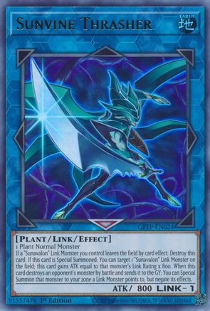Sunvine Thrasher [GFTP-EN024] Ultra rare | Shuffle n Cut Hobbies & Games