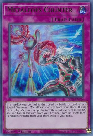 Metalfoes Counter [GFTP-EN124] Ultra rare | Shuffle n Cut Hobbies & Games