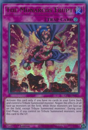 The Monarchs Erupt [GFTP-EN121] Ultra rare | Shuffle n Cut Hobbies & Games