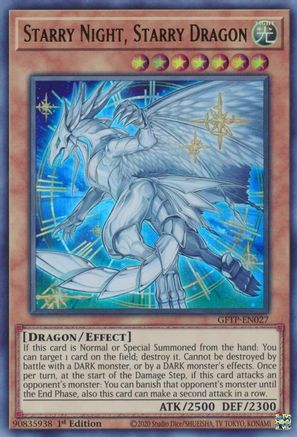 Starry Night, Starry Dragon [GFTP-EN027] Ultra rare | Shuffle n Cut Hobbies & Games