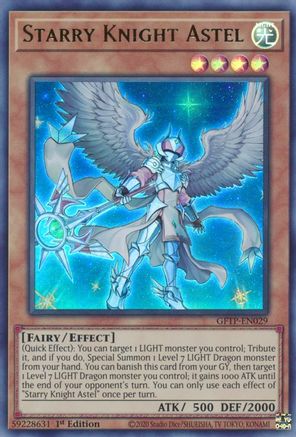 Starry Knight Astel [GFTP-EN029] Ultra rare | Shuffle n Cut Hobbies & Games