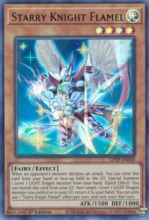 Starry Knight Flamel [GFTP-EN030] Ultra rare | Shuffle n Cut Hobbies & Games