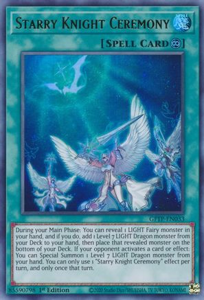 Starry Knight Ceremony [GFTP-EN033] Ultra rare | Shuffle n Cut Hobbies & Games