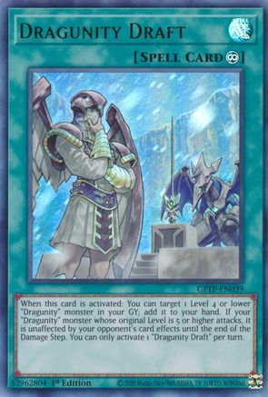Dragunity Draft [GFTP-EN039] Ultra rare | Shuffle n Cut Hobbies & Games