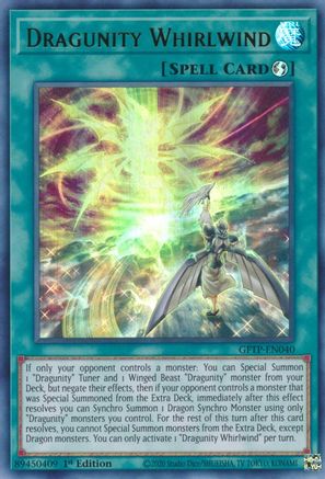 Dragunity Whirlwind [GFTP-EN040] Ultra rare | Shuffle n Cut Hobbies & Games
