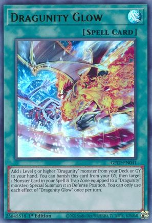 Dragunity Glow [GFTP-EN041] Ultra rare | Shuffle n Cut Hobbies & Games