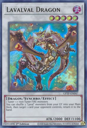Lavalval Dragon [GFTP-EN047] Ultra rare | Shuffle n Cut Hobbies & Games