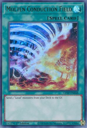 Molten Conduction Field [GFTP-EN048] Ultra rare | Shuffle n Cut Hobbies & Games