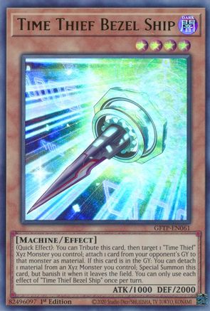 Time Thief Bezel Ship [GFTP-EN061] Ultra rare | Shuffle n Cut Hobbies & Games