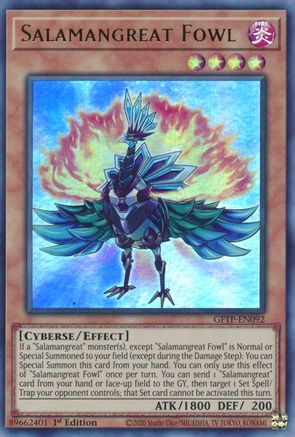 Salamangreat Fowl [GFTP-EN092] Ultra rare | Shuffle n Cut Hobbies & Games
