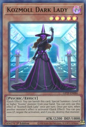 Kozmoll Dark Lady [GFTP-EN086] Ultra rare | Shuffle n Cut Hobbies & Games