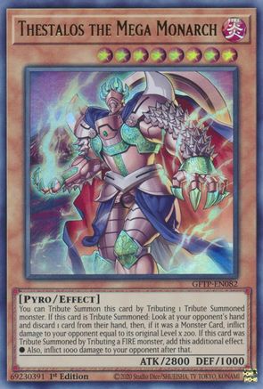 Thestalos the Mega Monarch [GFTP-EN082] Ultra rare | Shuffle n Cut Hobbies & Games