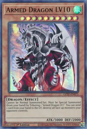 Armed Dragon LV10 [GFTP-EN075] Ultra rare | Shuffle n Cut Hobbies & Games