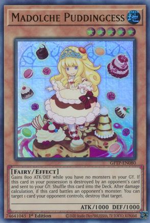 Madolche Puddingcess [GFTP-EN080] Ultra rare | Shuffle n Cut Hobbies & Games
