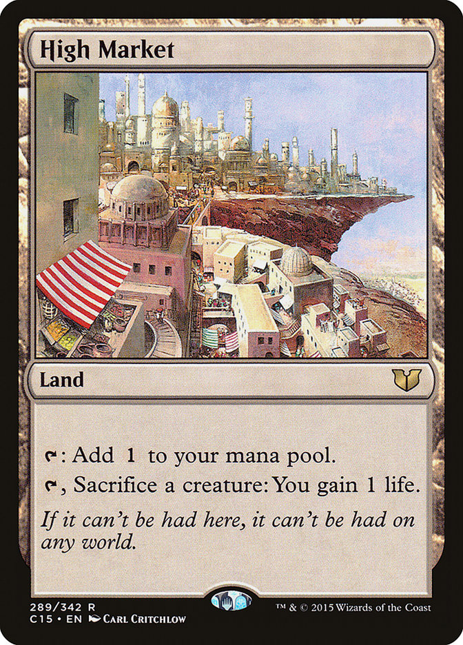 High Market [Commander 2015] | Shuffle n Cut Hobbies & Games