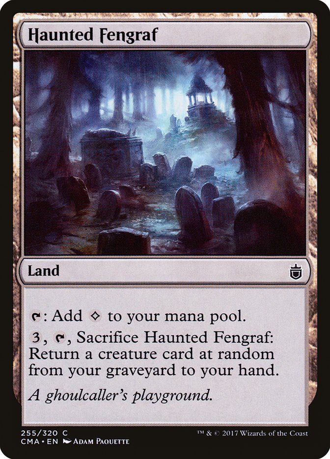 Haunted Fengraf [Commander Anthology] | Shuffle n Cut Hobbies & Games