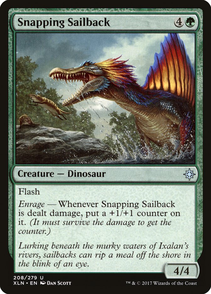 Snapping Sailback [Ixalan] | Shuffle n Cut Hobbies & Games
