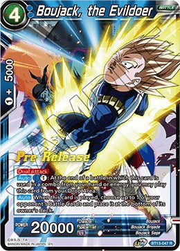 Boujack, the Evildoer (BT13-047) [Supreme Rivalry Prerelease Promos] | Shuffle n Cut Hobbies & Games