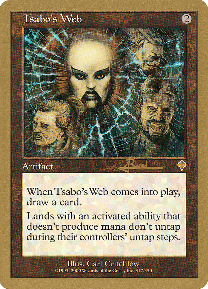 Tsabo's Web (Antoine Ruel) [World Championship Decks 2001] | Shuffle n Cut Hobbies & Games