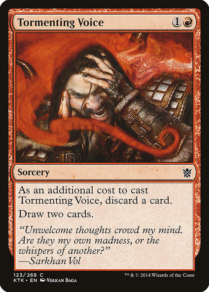 Tormenting Voice [Khans of Tarkir] | Shuffle n Cut Hobbies & Games