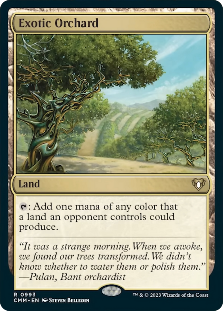 Exotic Orchard [Commander Masters] | Shuffle n Cut Hobbies & Games