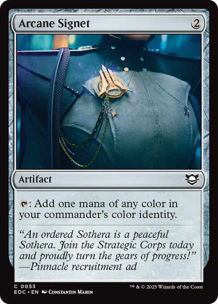 Arcane Signet [Edge of Eternities Commander] | Shuffle n Cut Hobbies & Games