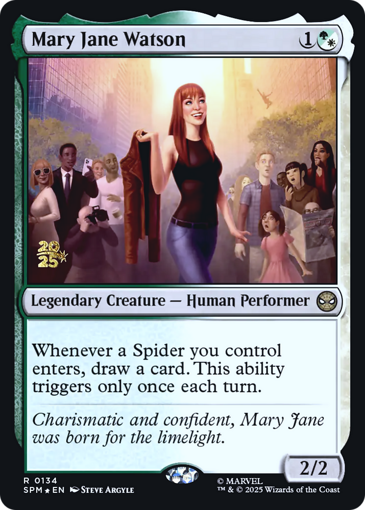 Mary Jane Watson [Wizards Play Network 2025] | Shuffle n Cut Hobbies & Games