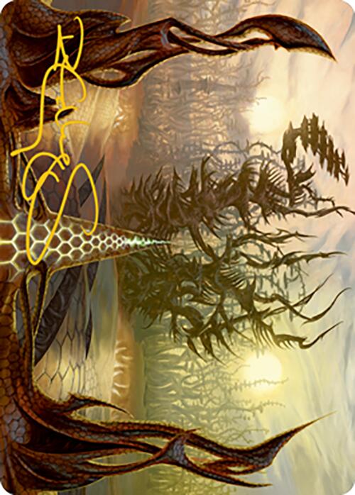 Thornglint Bridge Art Card (Gold-Stamped Signature) [Modern Horizons 2 Art Series] | Shuffle n Cut Hobbies & Games
