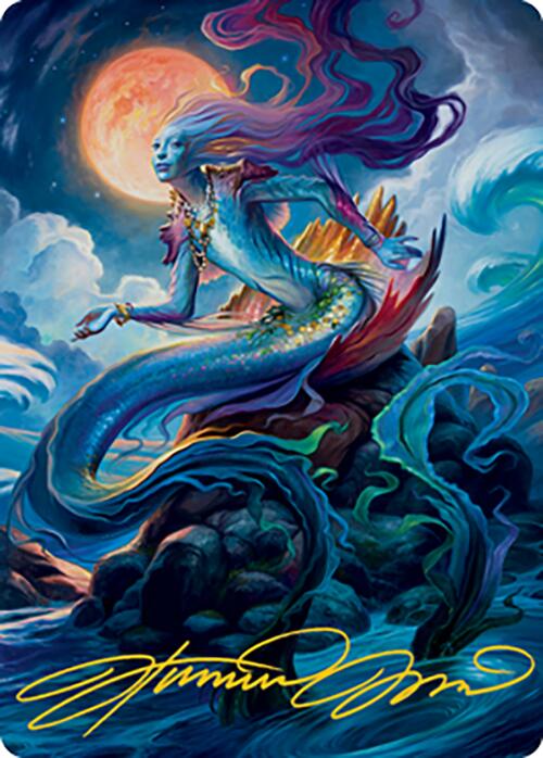 Svyelun of Sea and Sky Art Card (24) (Gold-Stamped Signature) [Modern Horizons 2 Art Series] | Shuffle n Cut Hobbies & Games