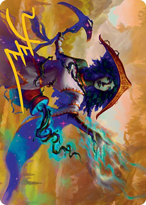 Sythis, Harvest's Hand Art Card (Gold-Stamped Signature) [Modern Horizons 2 Art Series] | Shuffle n Cut Hobbies & Games