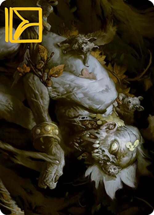 Nested Shambler Art Card (Gold-Stamped Signature) [Modern Horizons 2 Art Series] | Shuffle n Cut Hobbies & Games