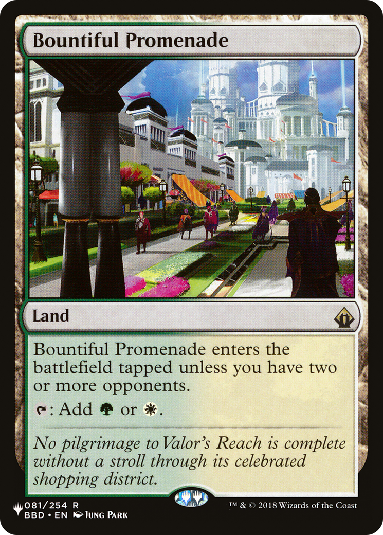 Bountiful Promenade [The List] | Shuffle n Cut Hobbies & Games