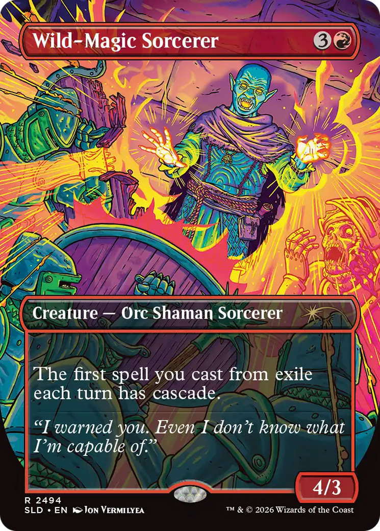Wild-Magic Sorcerer [Secret Lair Drop Series] | Shuffle n Cut Hobbies & Games