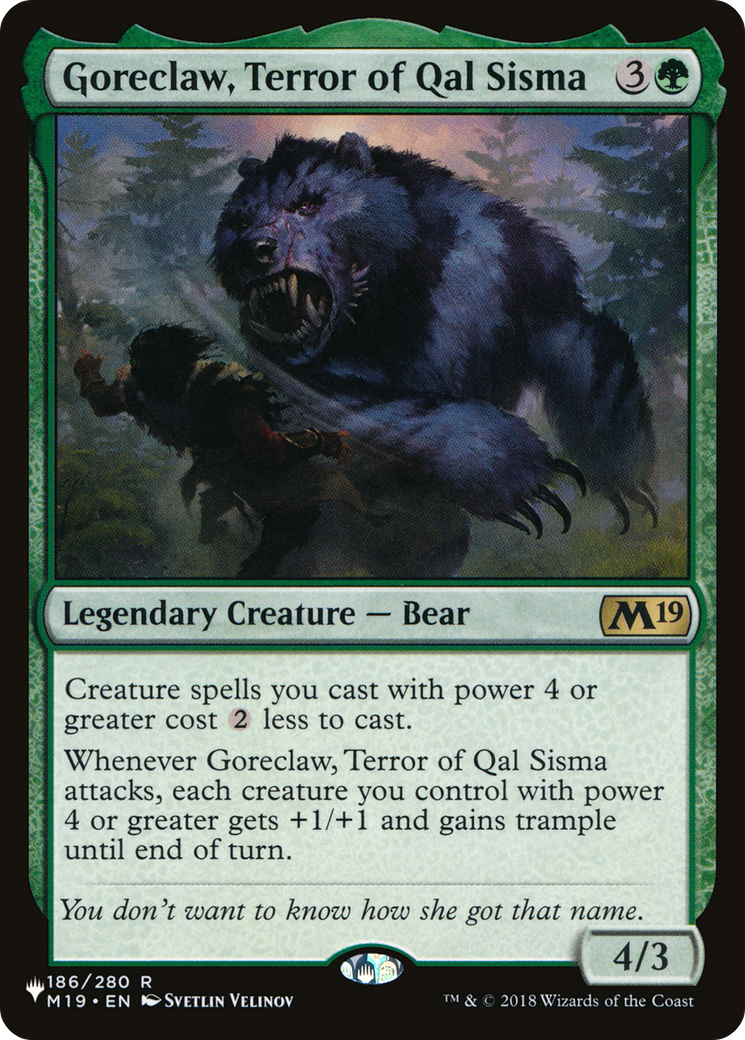 Goreclaw, Terror of Qal Sisma [The List] | Shuffle n Cut Hobbies & Games
