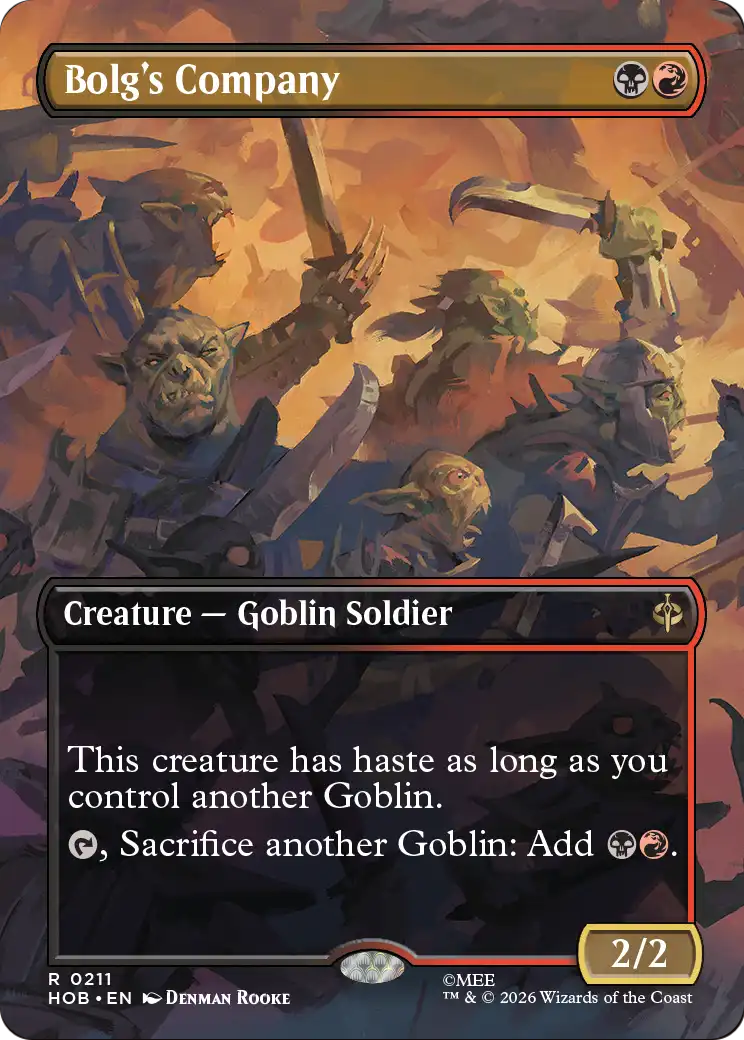 Bolg's Company (Borderless) [The Hobbit] | Shuffle n Cut Hobbies & Games