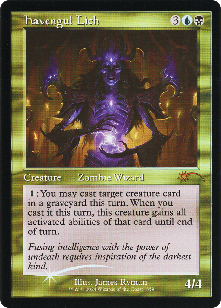 Havengul Lich (Retro Frame) [Secret Lair Drop Series] | Shuffle n Cut Hobbies & Games