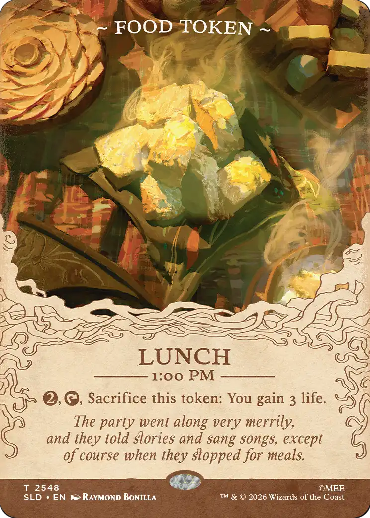 Food Token (2548) [Secret Lair Drop Series] | Shuffle n Cut Hobbies & Games