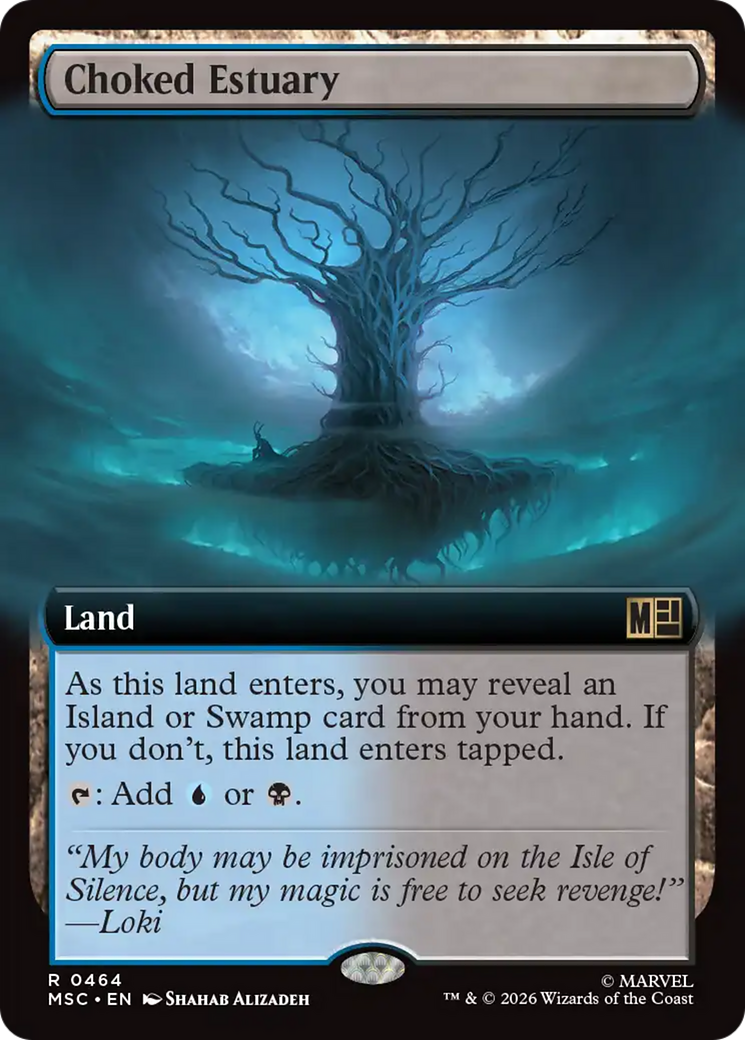 Choked Estuary (Extended Art) [Marvel Super Heroes Commander] | Shuffle n Cut Hobbies & Games