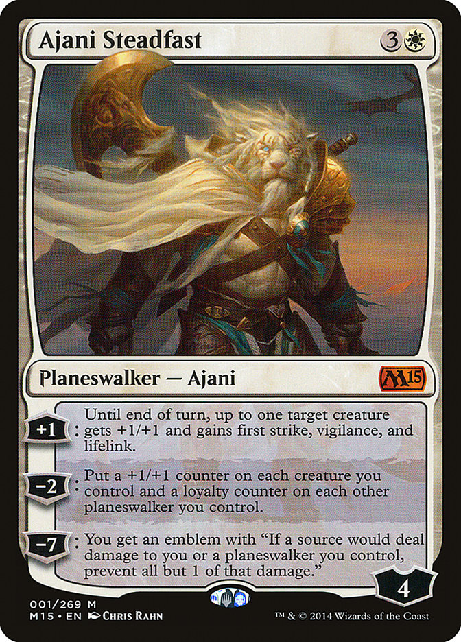 Ajani Steadfast [Magic 2015] | Shuffle n Cut Hobbies & Games