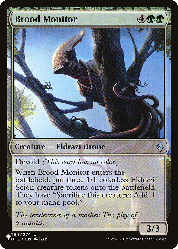 Brood Monitor [The List] | Shuffle n Cut Hobbies & Games