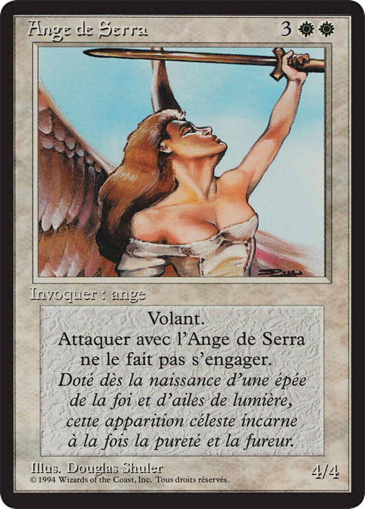 Serra Angel [Foreign Black Border] | Shuffle n Cut Hobbies & Games