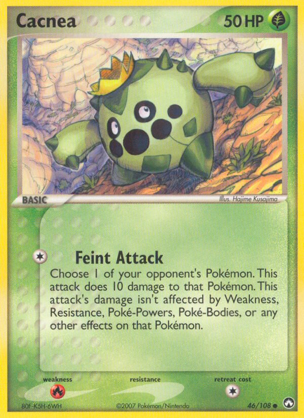 Cacnea (46/108) [EX: Power Keepers] | Shuffle n Cut Hobbies & Games