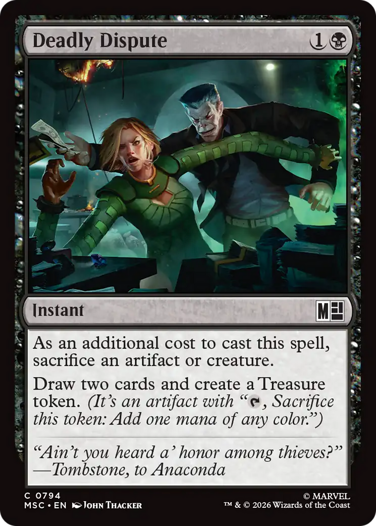 Deadly Dispute [Marvel Super Heroes Commander] | Shuffle n Cut Hobbies & Games